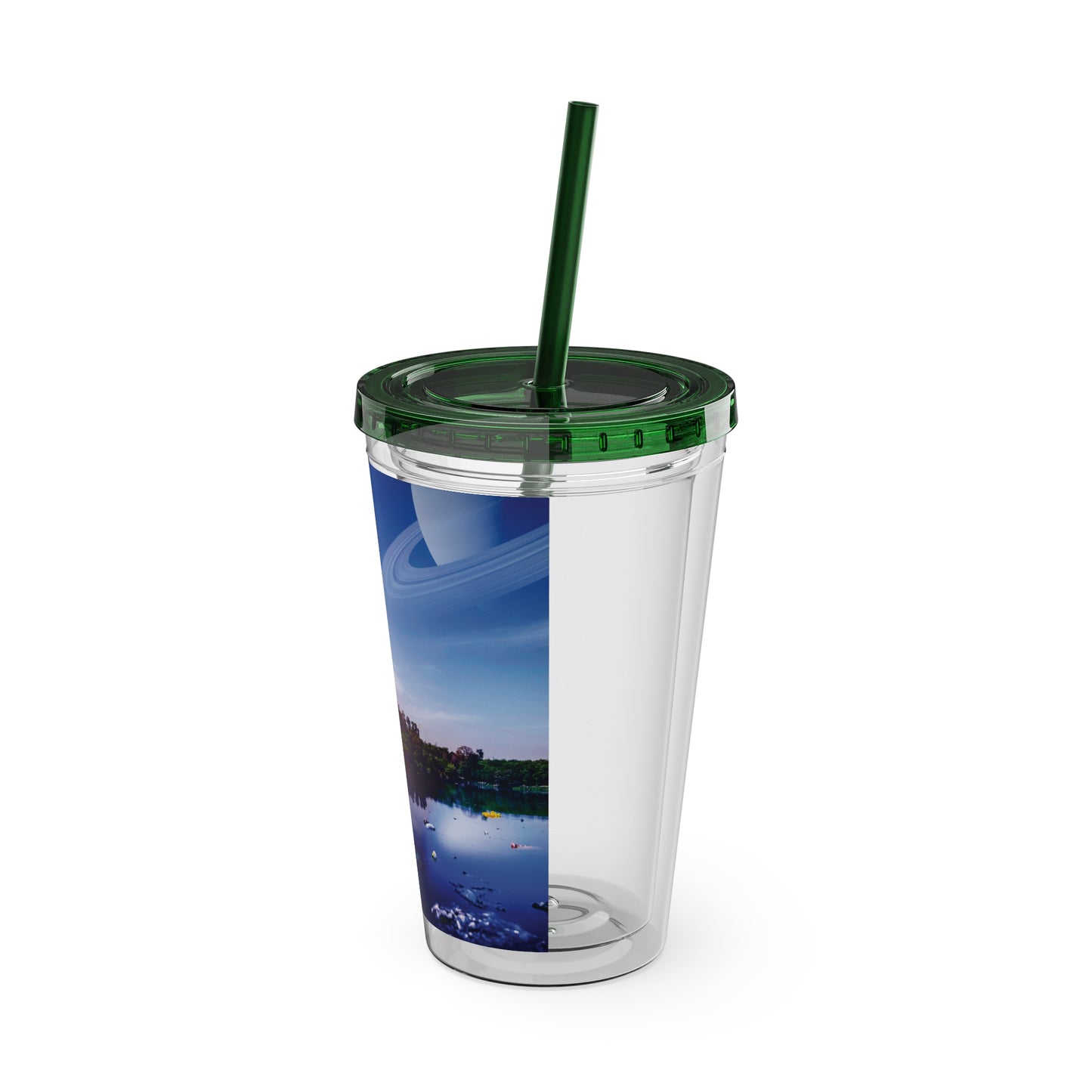Joman Another Planet Tumbler with Straw, 16oz