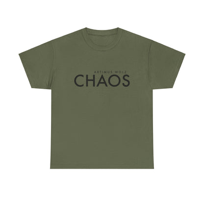 Chaos Black Logo Crew Neck T-Shirt