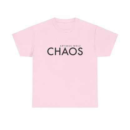 Chaos Black Logo Crew Neck T-Shirt