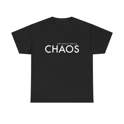 Chaos White Logo Crew Neck T-Shirt
