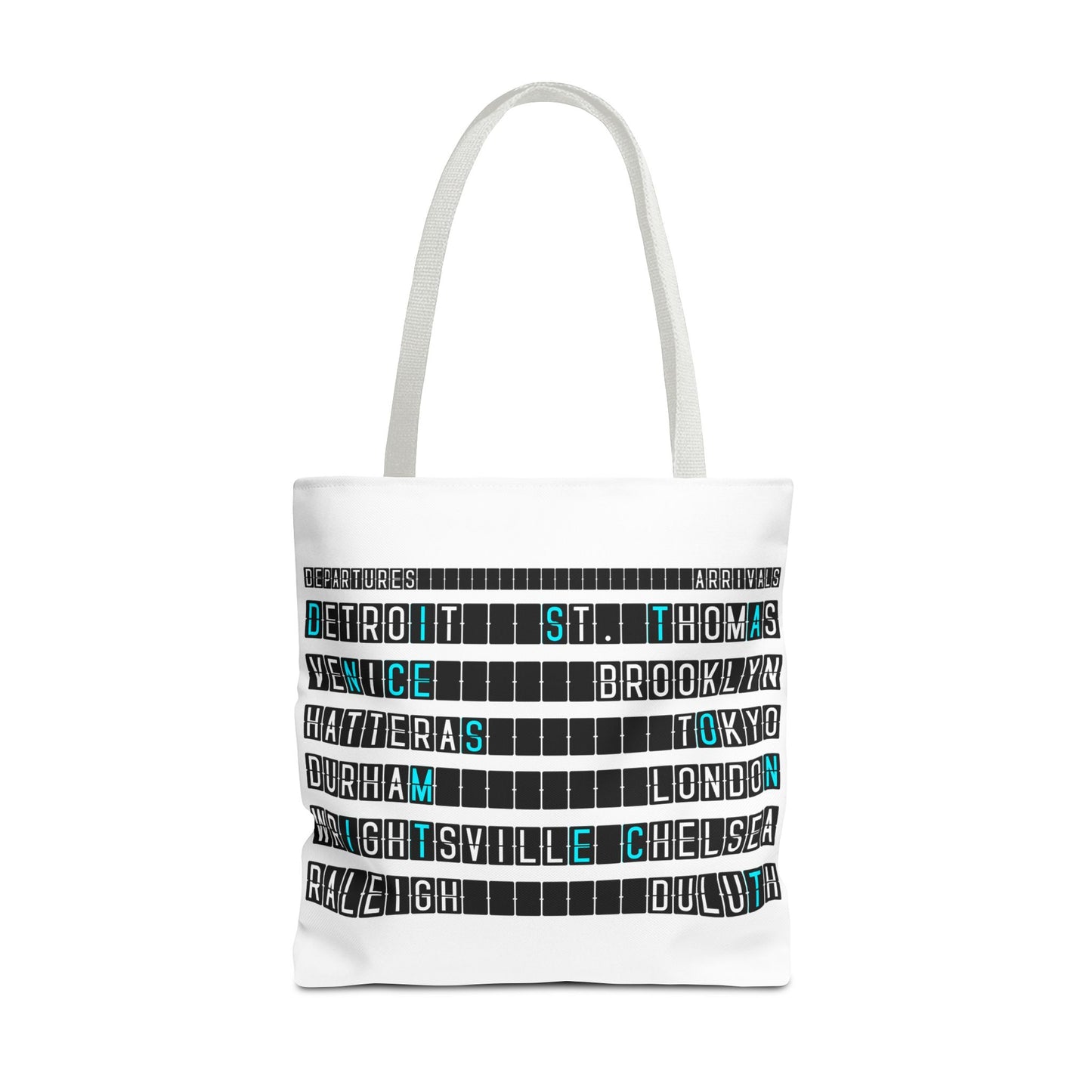 SOMNITECT Distance - Departures and Arrivals Tote Bag