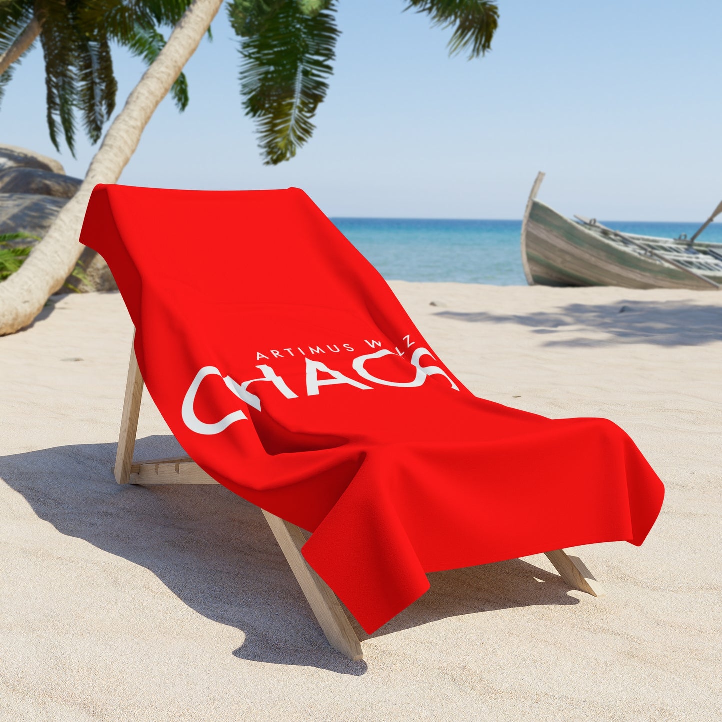 Chaos Logo Beach Towel  LIMITED EDITION JULY '26