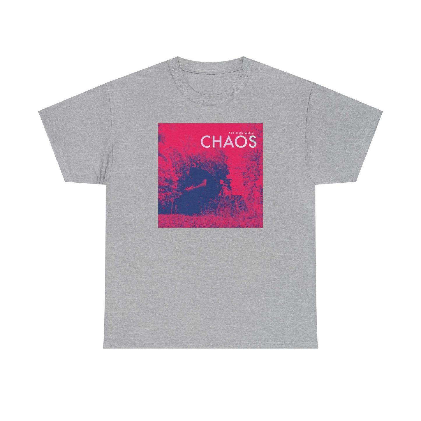 Chaos Album Art Crew Neck T-Shirt  LIMITED EDITION JULY '26