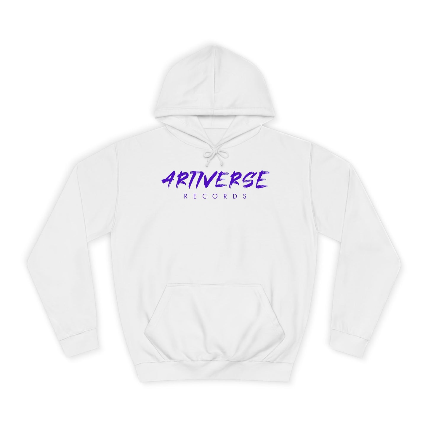 Artiverse Records Unisex College Hoodie (Purple Logo)