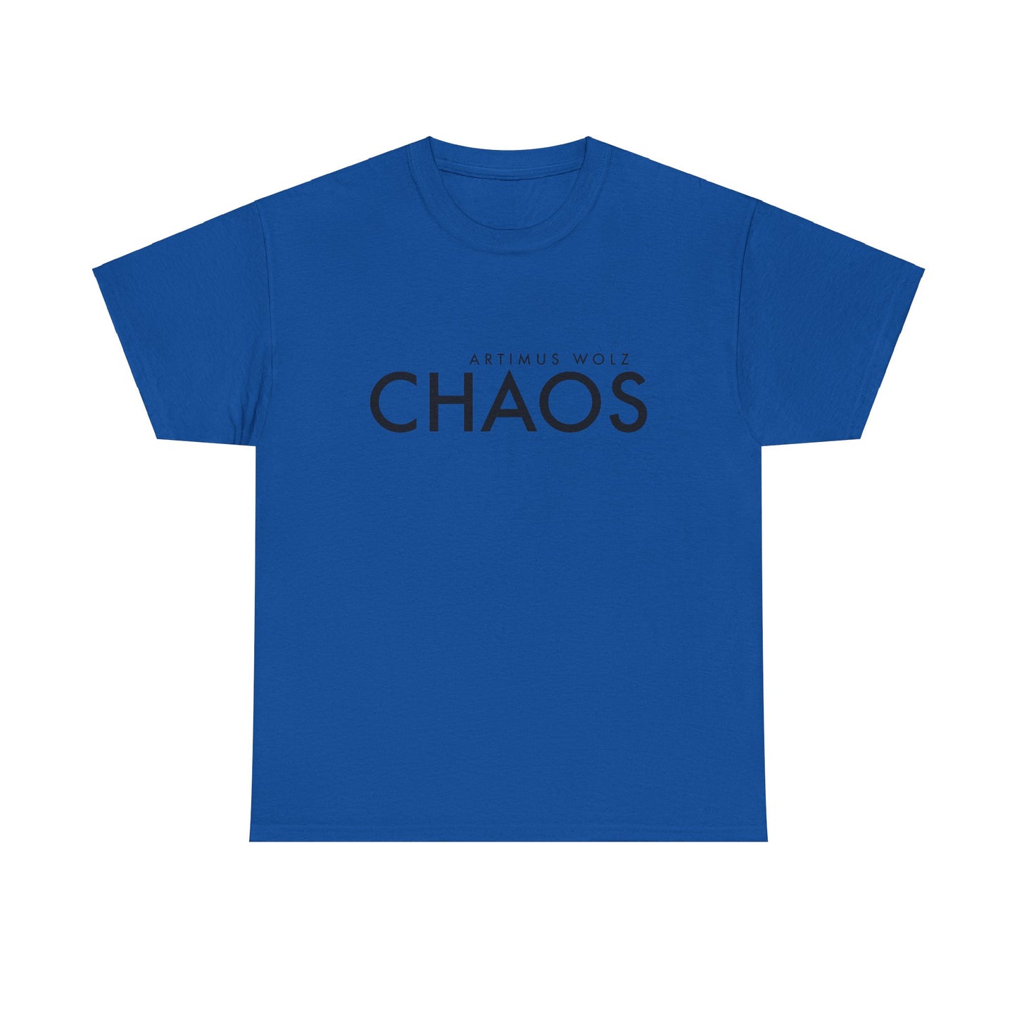 Chaos Black Logo Crew Neck T-Shirt
