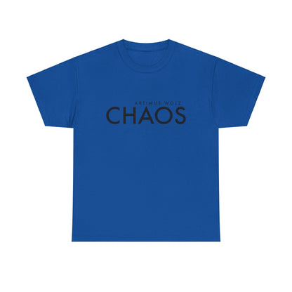 Chaos Black Logo Crew Neck T-Shirt
