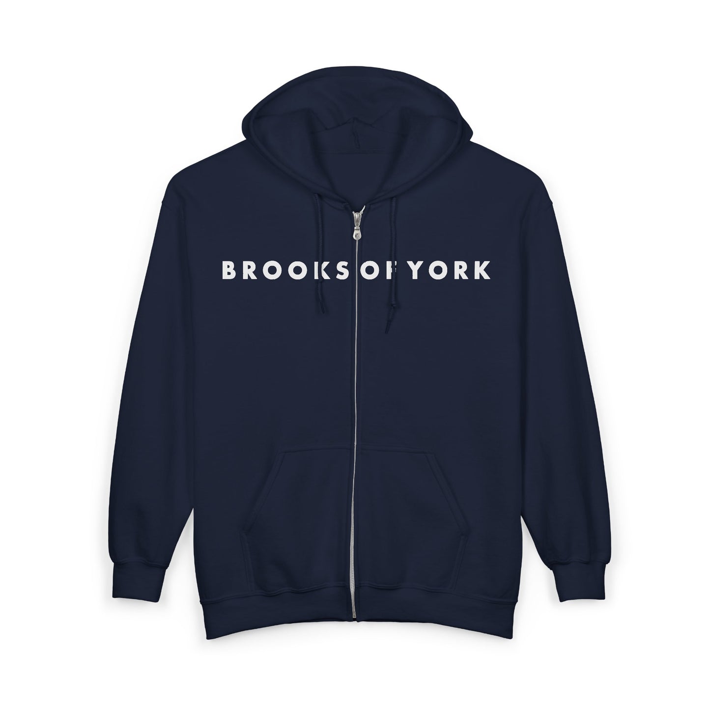 BrooksOfYork Robot Zip Up Double-Sided Hoodie
