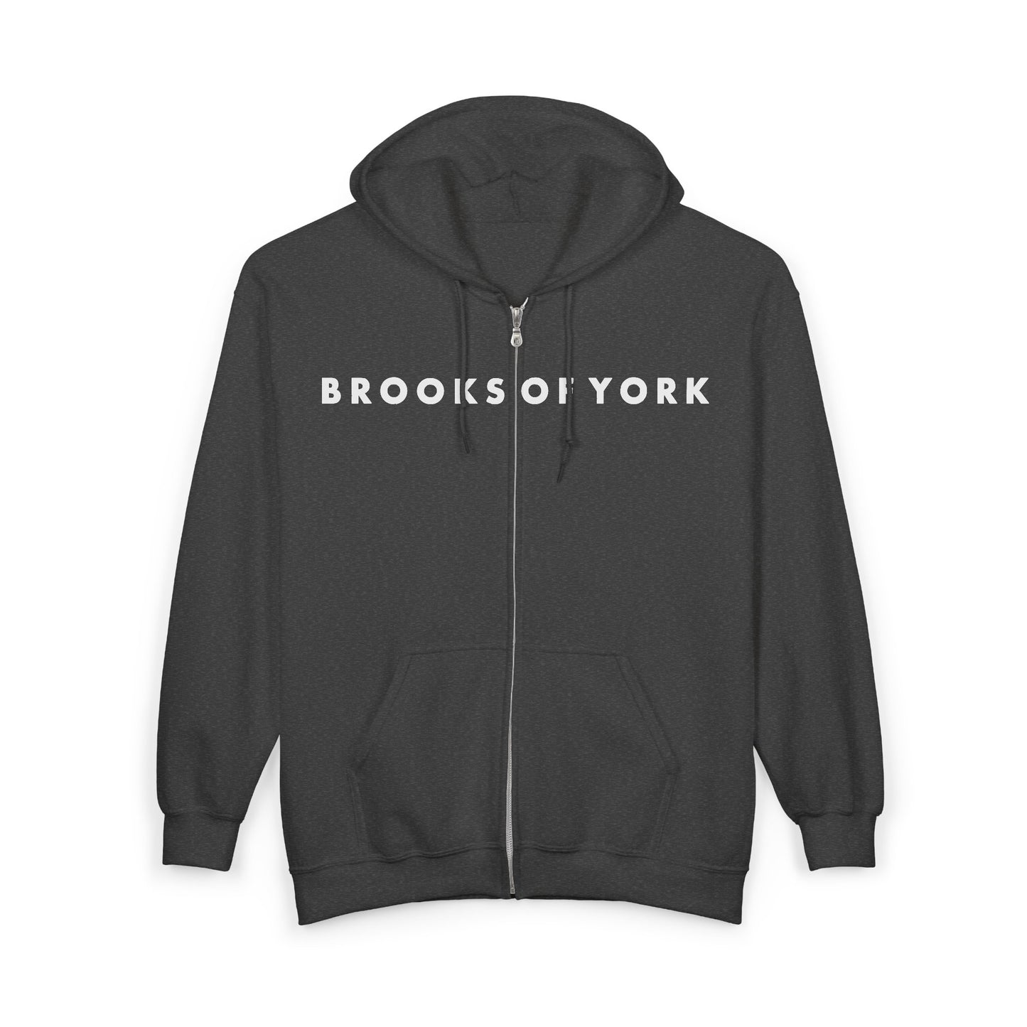 BrooksOfYork Robot Zip Up Double-Sided Hoodie