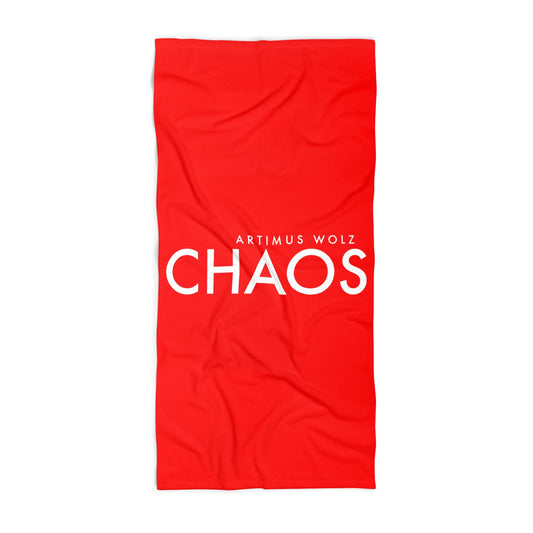 Chaos Logo Beach Towel  LIMITED EDITION JULY '26