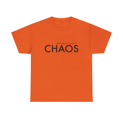 Chaos Black Logo Crew Neck T-Shirt