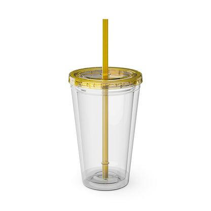 Joman Another Planet Tumbler with Straw, 16oz