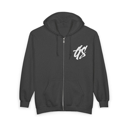 Ghost Servo V2 Zip Up Double-Sided Hoodie