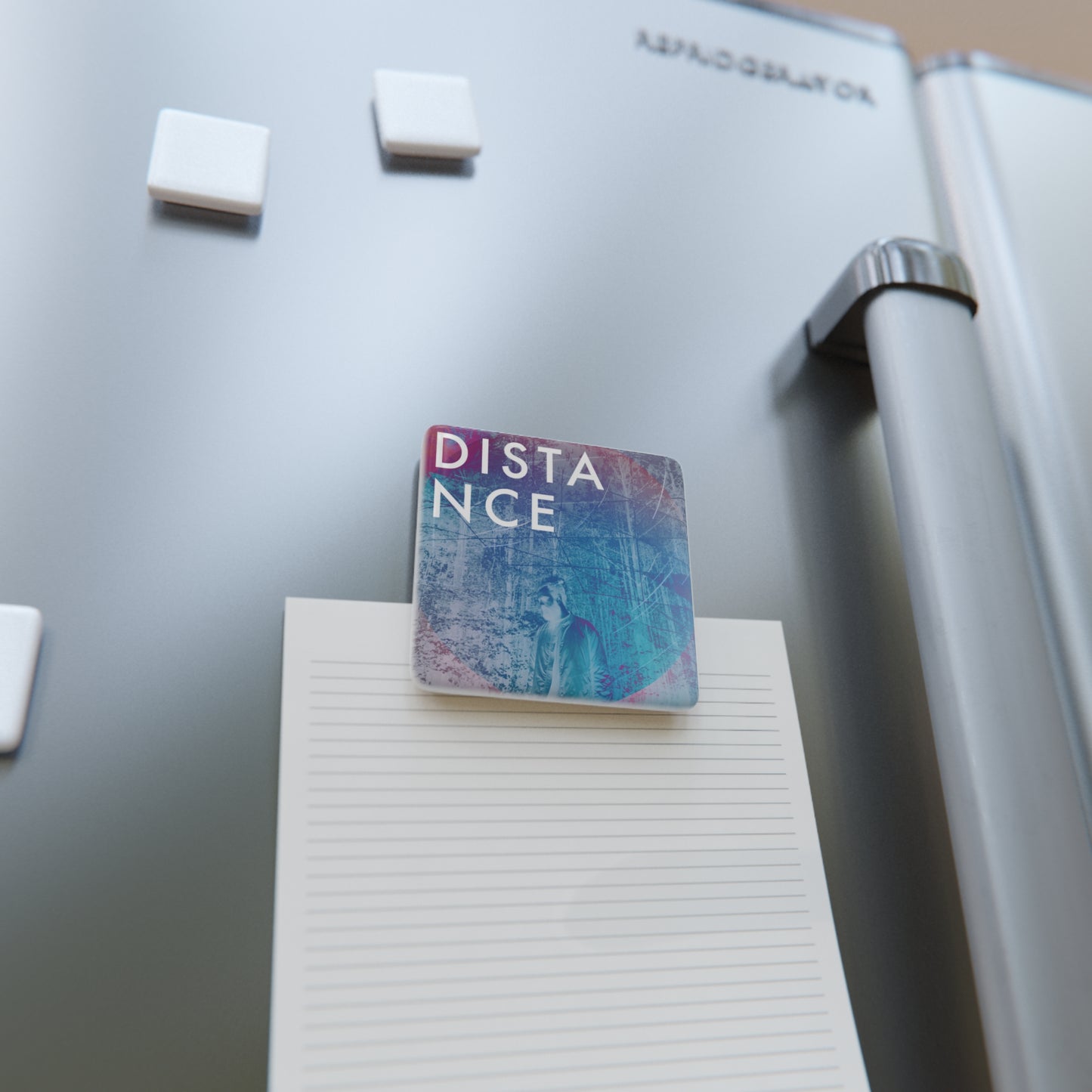 SOMNITECT Distance Porcelain Magnet, Square