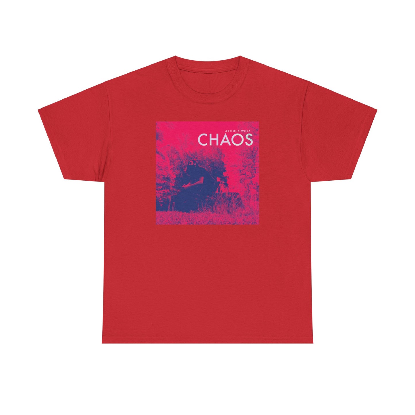 Chaos Album Art Crew Neck T-Shirt  LIMITED EDITION JULY '26