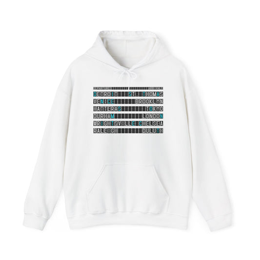 SOMNITECT Distance - Departures and Arrivals Unisex Hoodie