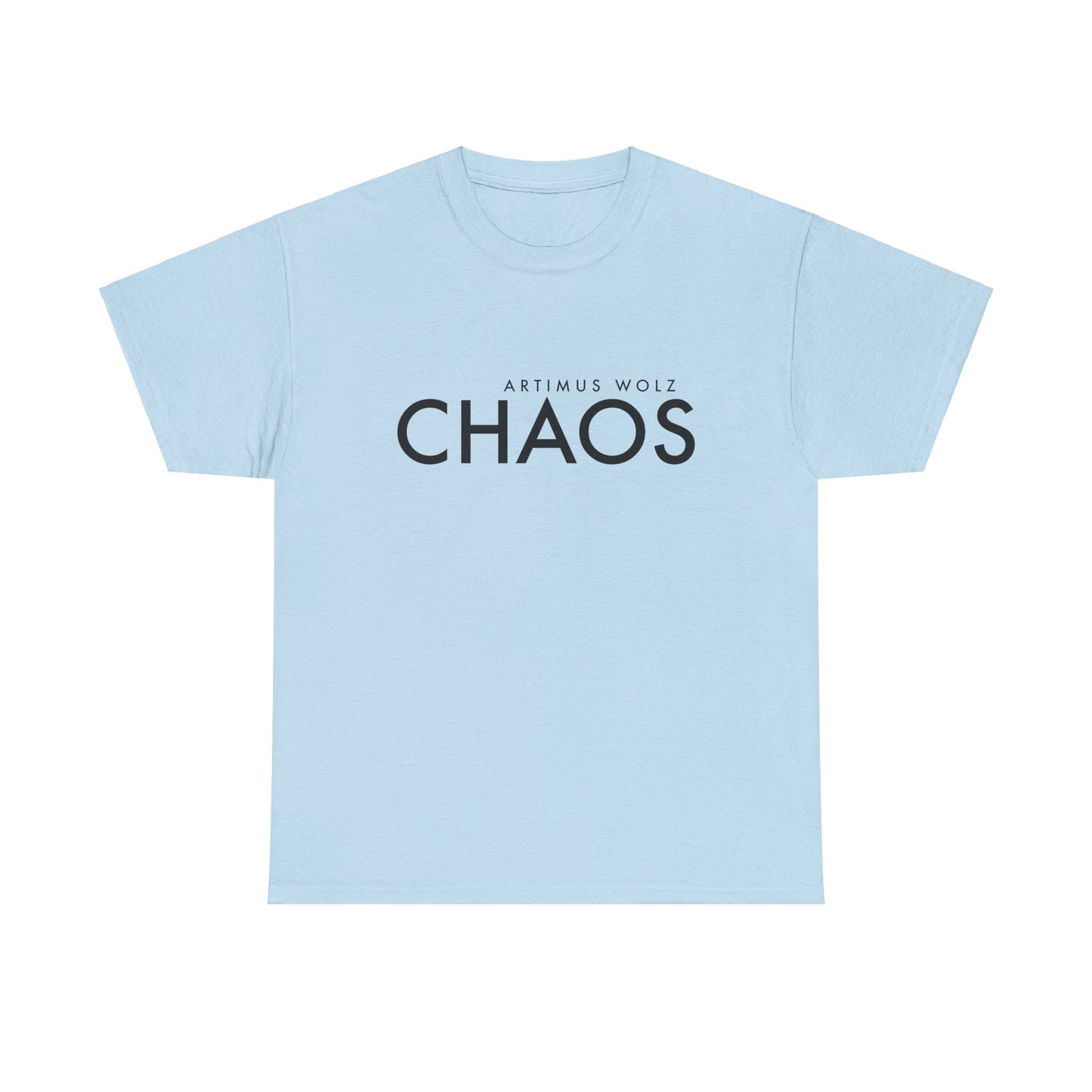 Chaos Black Logo Crew Neck T-Shirt