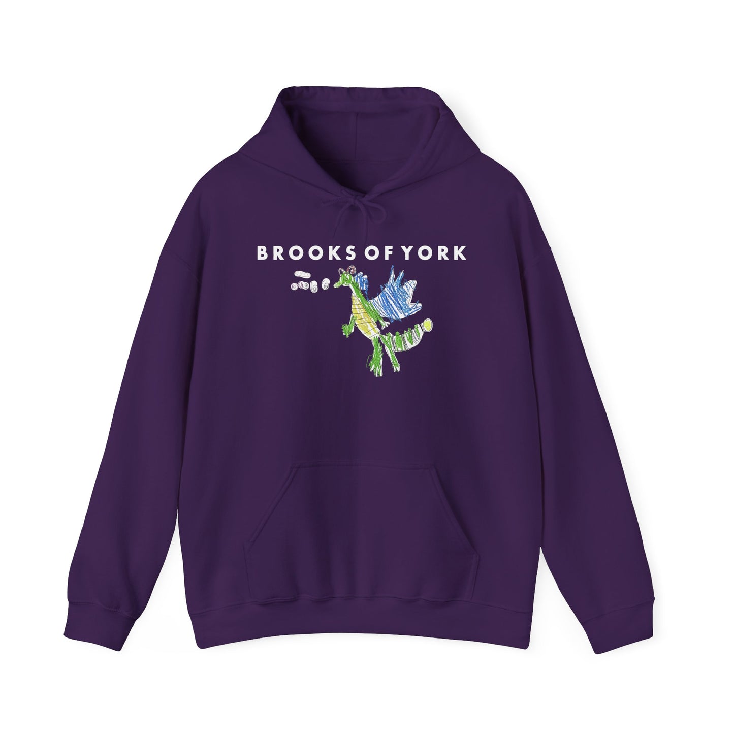 BrooksOfYork And Then He Breathes Fire Unisex Hoodie