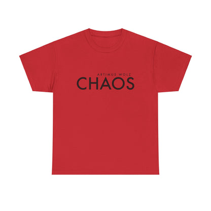 Chaos Black Logo Crew Neck T-Shirt