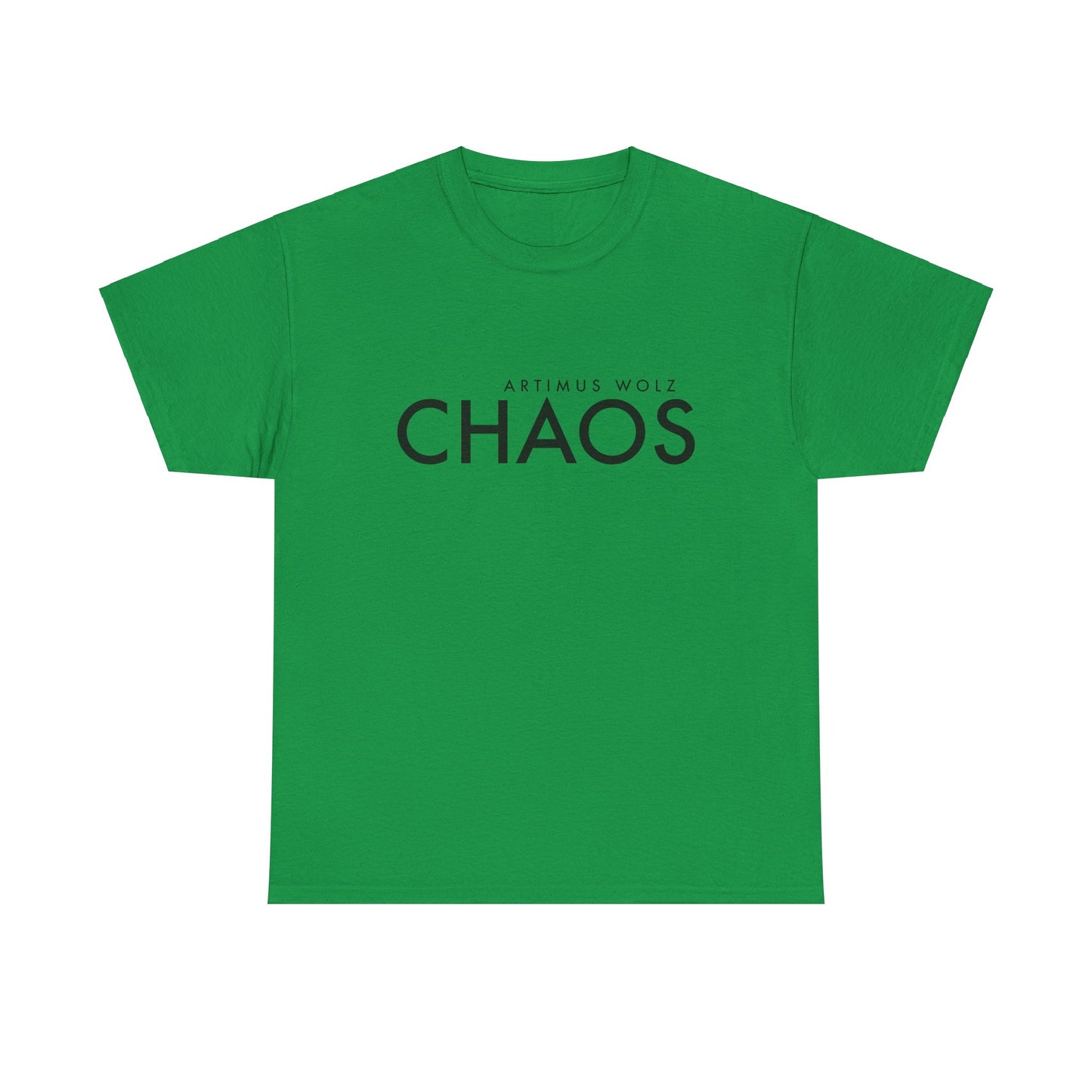Chaos Black Logo Crew Neck T-Shirt