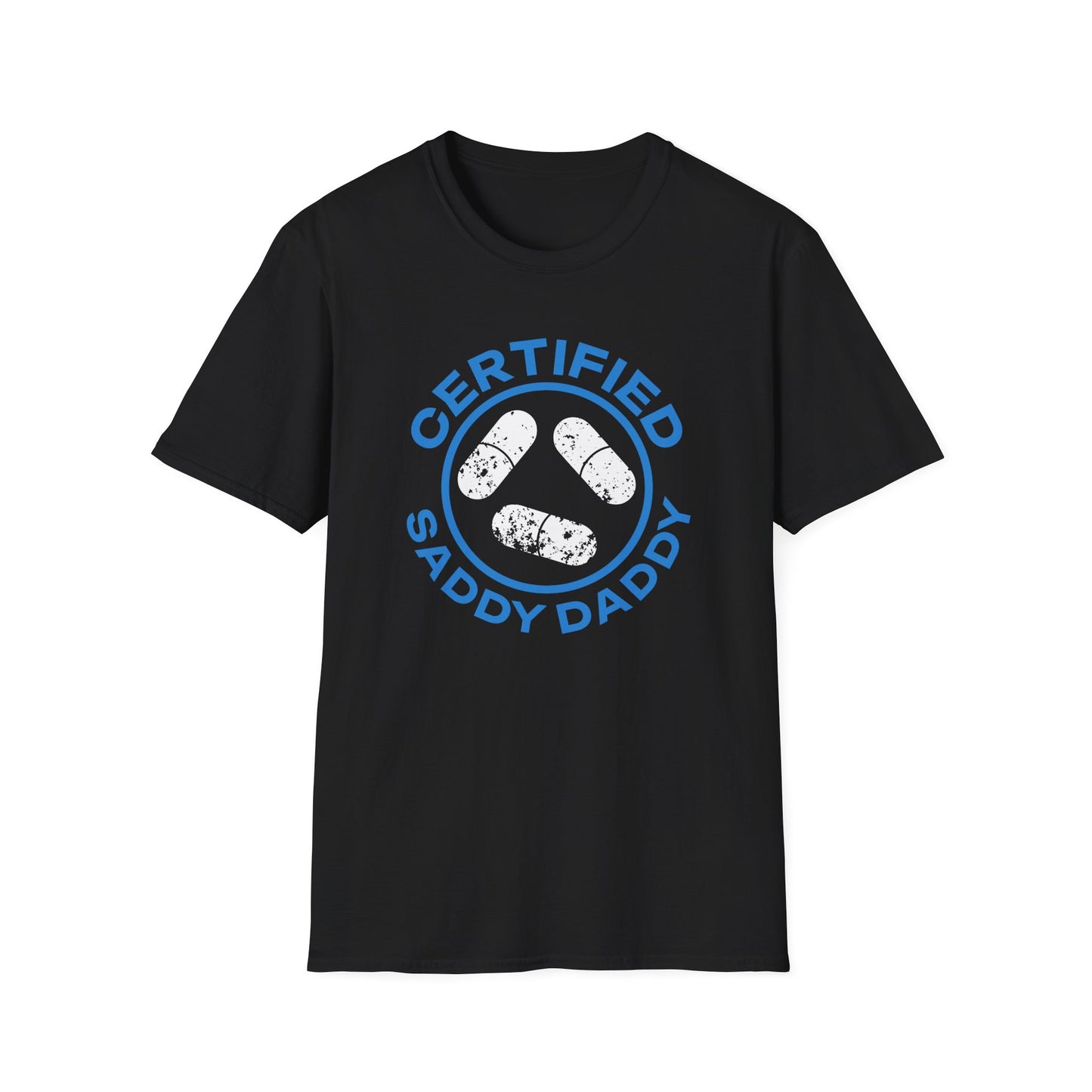 Certified Saddy Daddy Unisex Softstyle T-Shirt