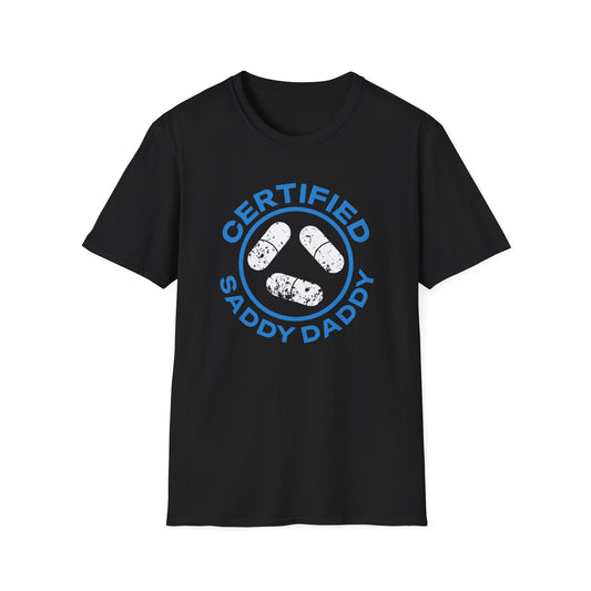Certified Saddy Daddy Unisex Softstyle T-Shirt