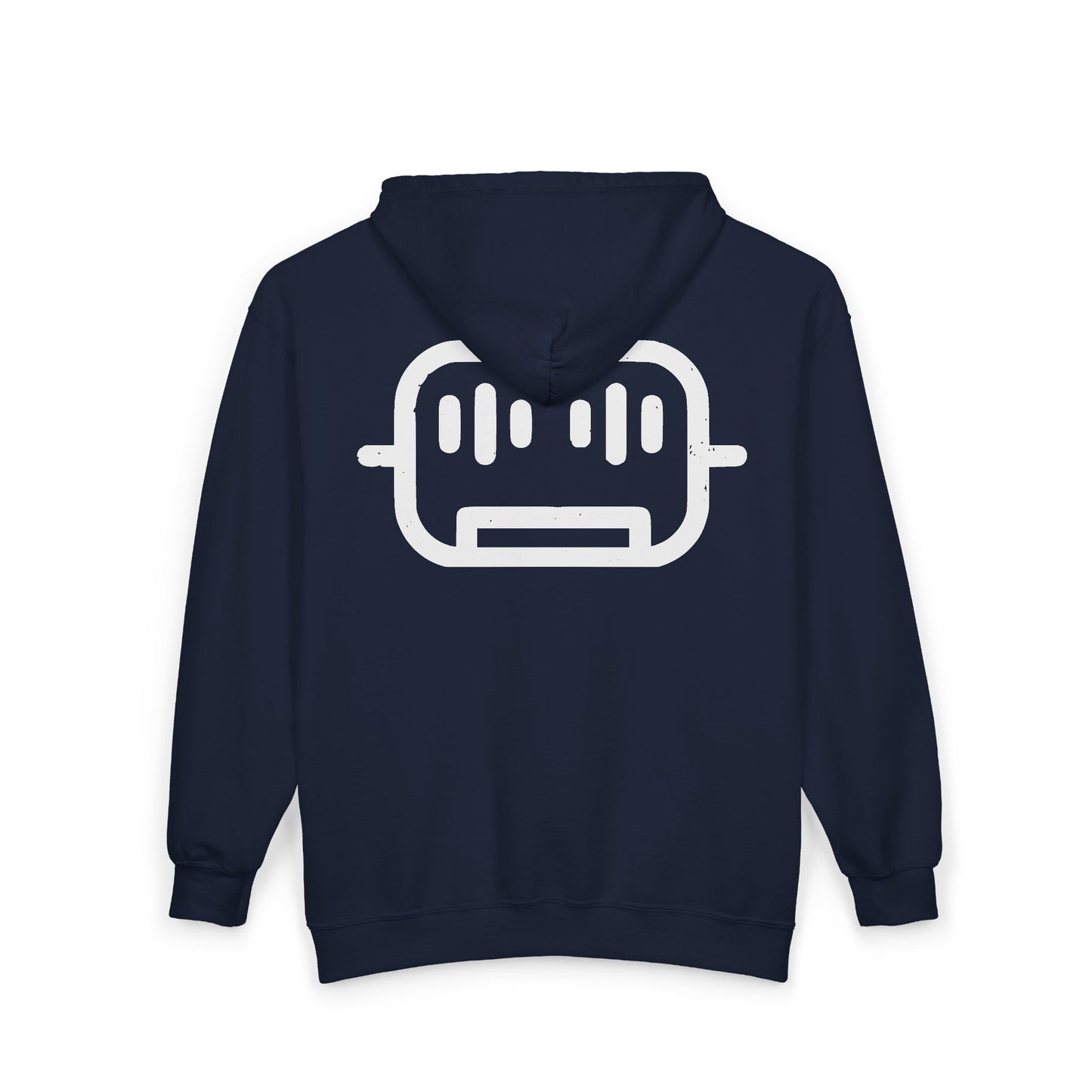 BrooksOfYork Robot Zip Up Double-Sided Hoodie