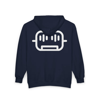 BrooksOfYork Robot Zip Up Double-Sided Hoodie