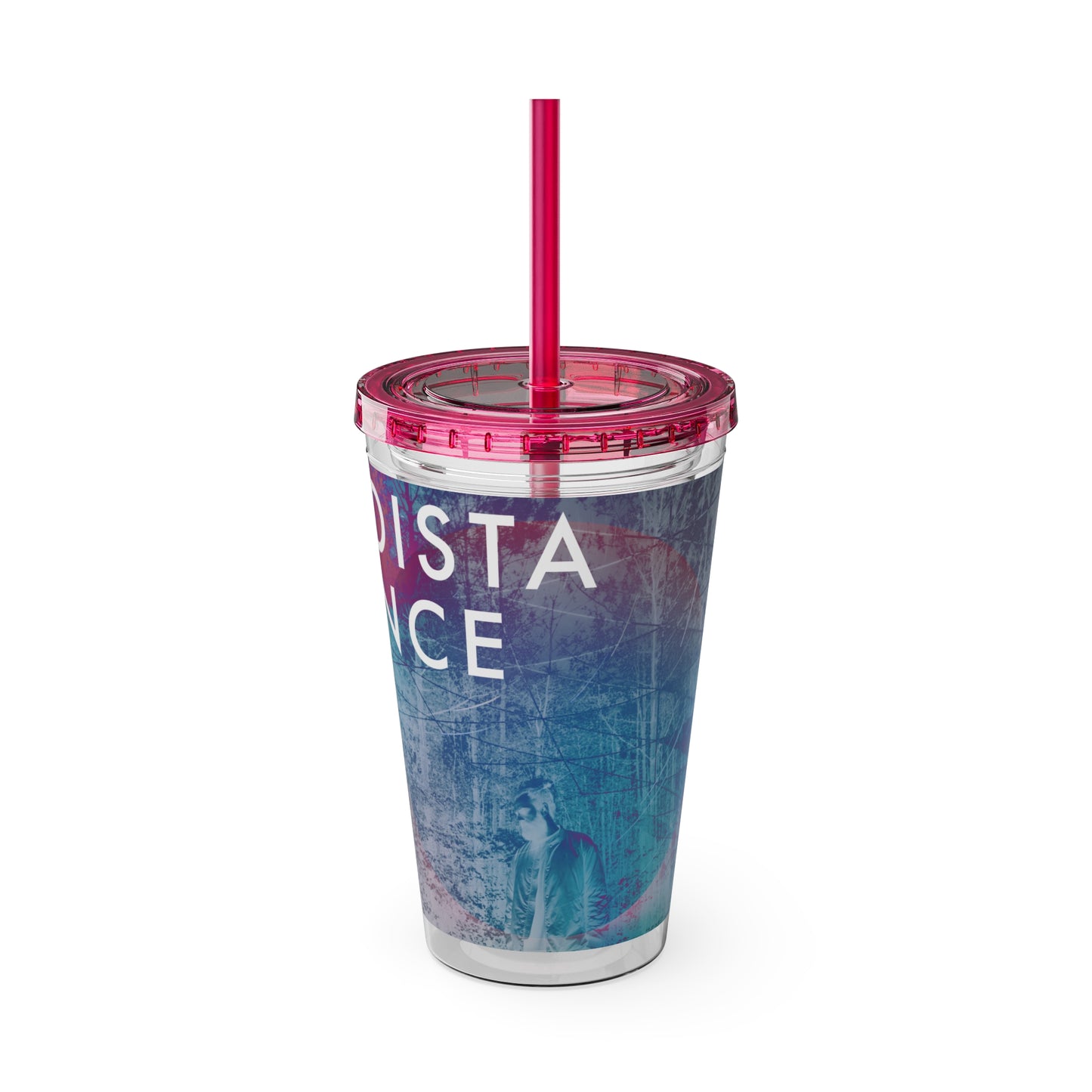 SOMNITECT Distance Tumbler with Straw, 16oz