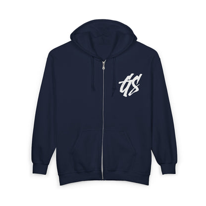 Ghost Servo V2 Zip Up Double-Sided Hoodie