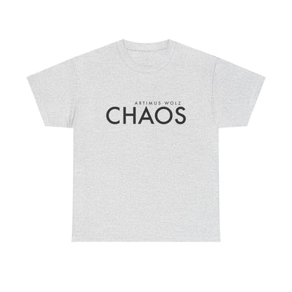 Chaos Black Logo Crew Neck T-Shirt