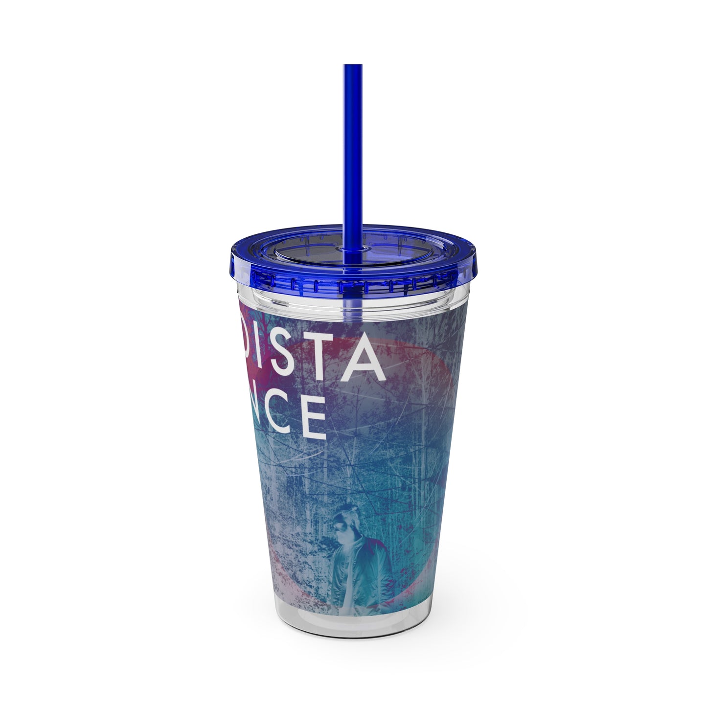 SOMNITECT Distance Tumbler with Straw, 16oz