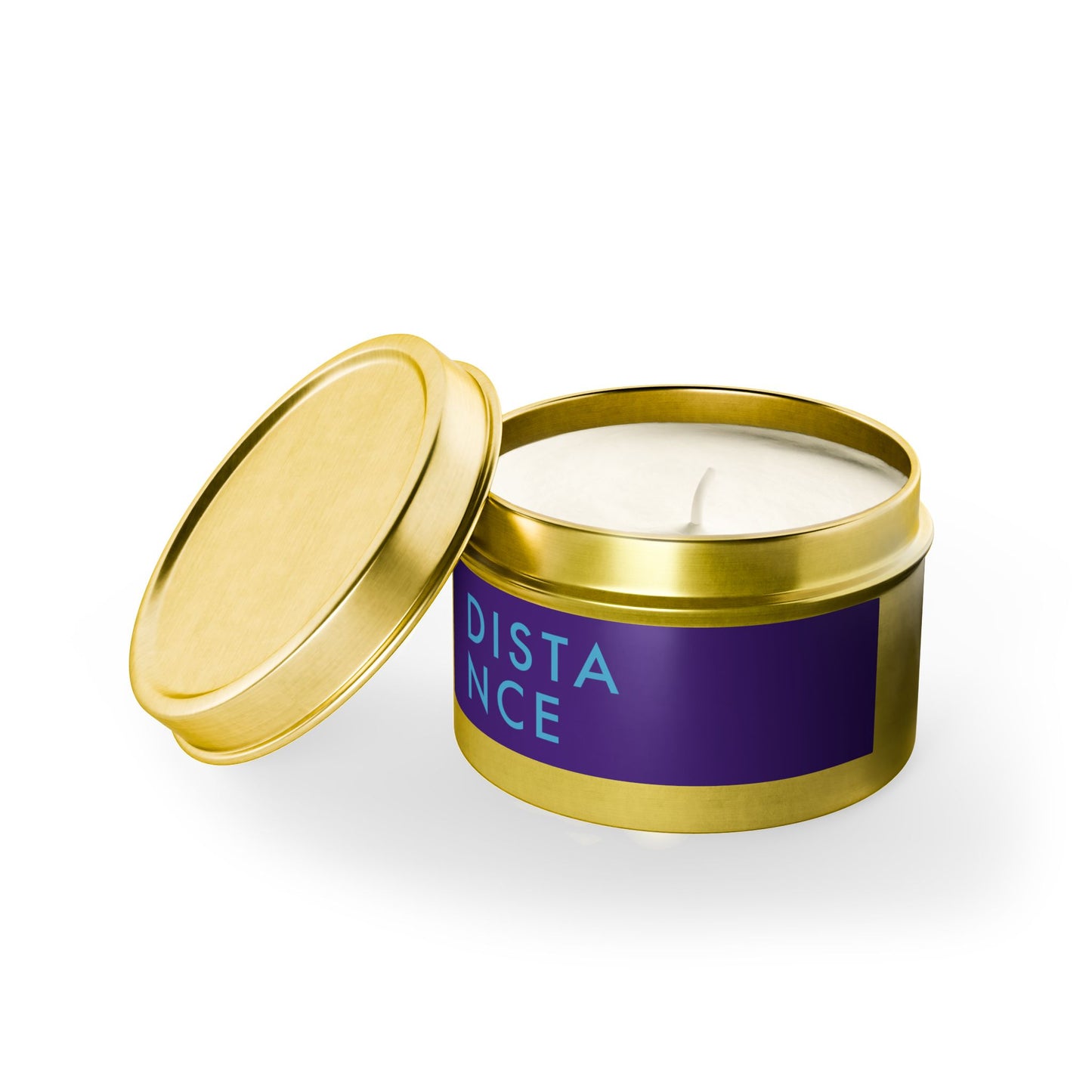 SOMNITECT Distance Logo Tin Candles