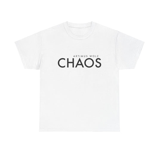 Chaos Black Logo Crew Neck T-Shirt