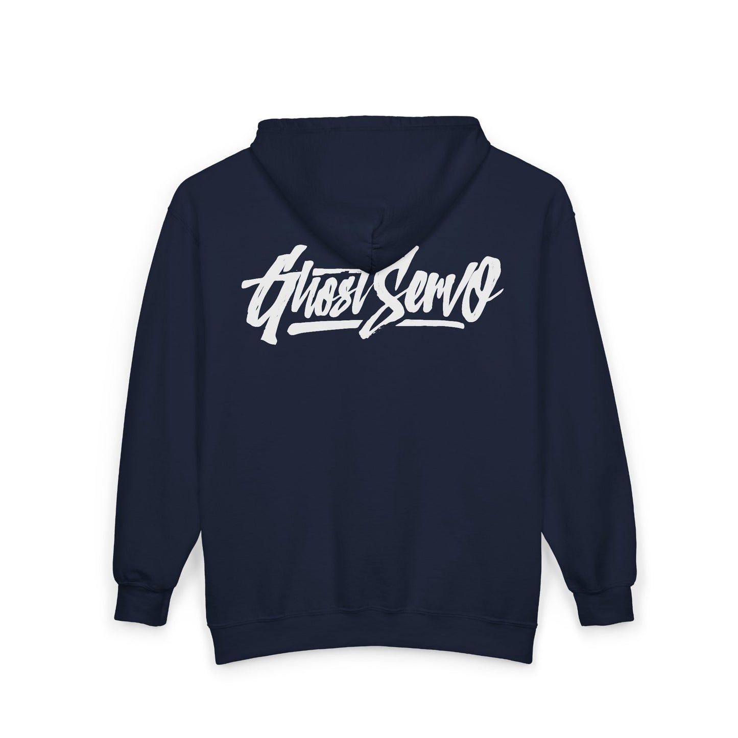 Ghost Servo V2 Zip Up Double-Sided Hoodie