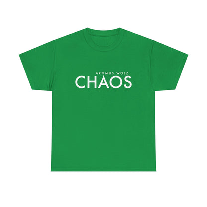 Chaos White Logo Crew Neck T-Shirt