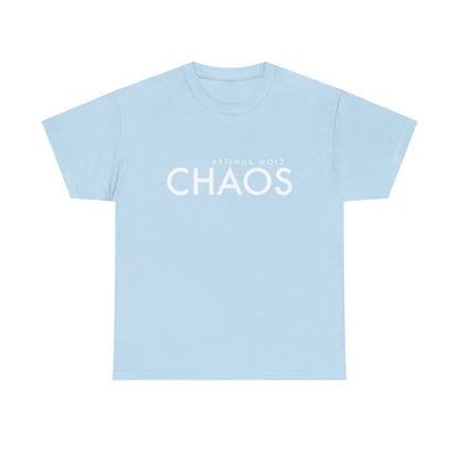 Chaos White Logo Crew Neck T-Shirt