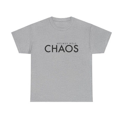 Chaos Black Logo Crew Neck T-Shirt