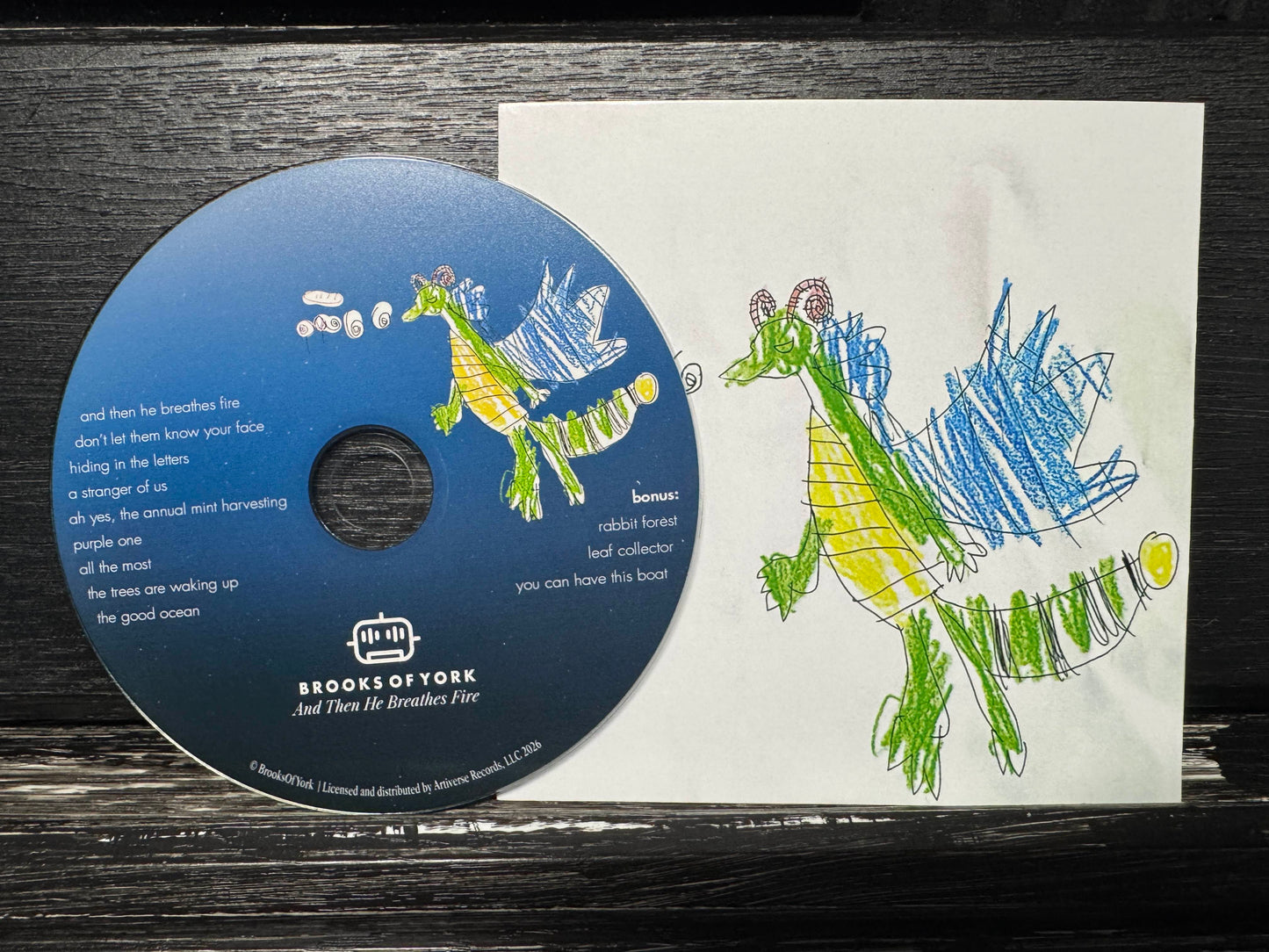 BrooksOfYork - And Then He Breathes Fire CD