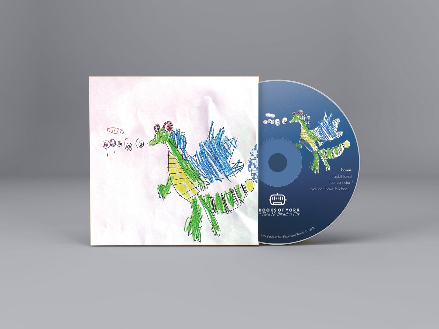 BrooksOfYork - And Then He Breathes Fire CD